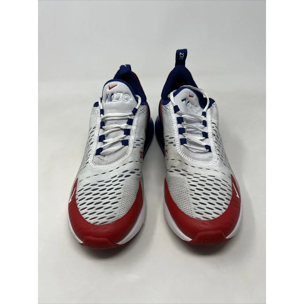 Nike Air Max 270 USA Mens Size 8 Running Shoes Sneakers Red White‎ Blue Olympic